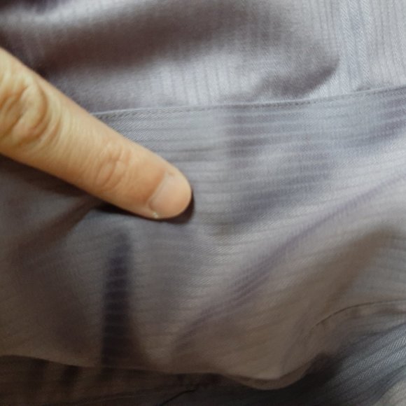 Men's Claiborne Slim Fit Button Dress Shirt - Small 14.5 - Purple Lavender - Picture 8 of 8